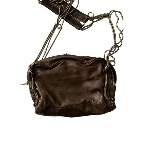 Alexander Wang Brenda crossbody chain shoulder bag brown leather bag - Picture 3 of 9